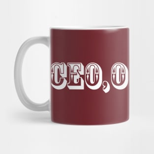 Wild West CEO Mug